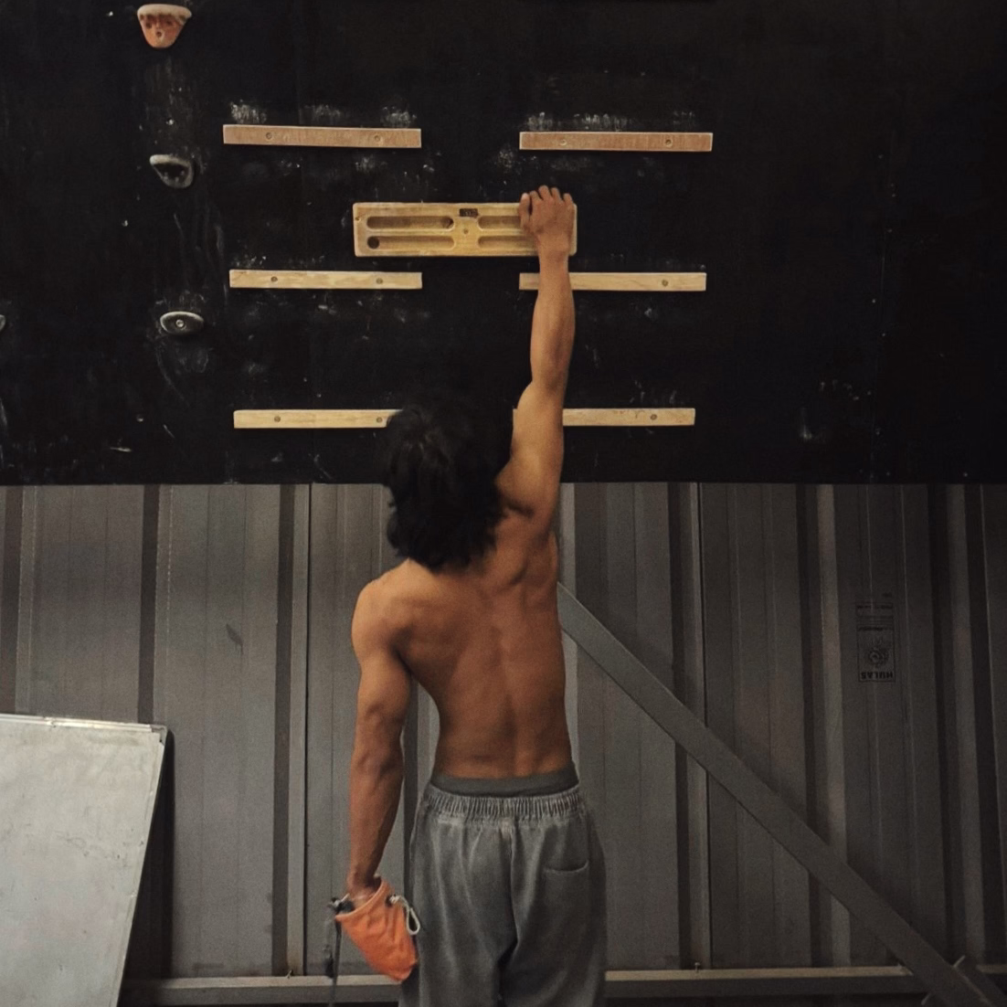 Training room at Ascend Climbing